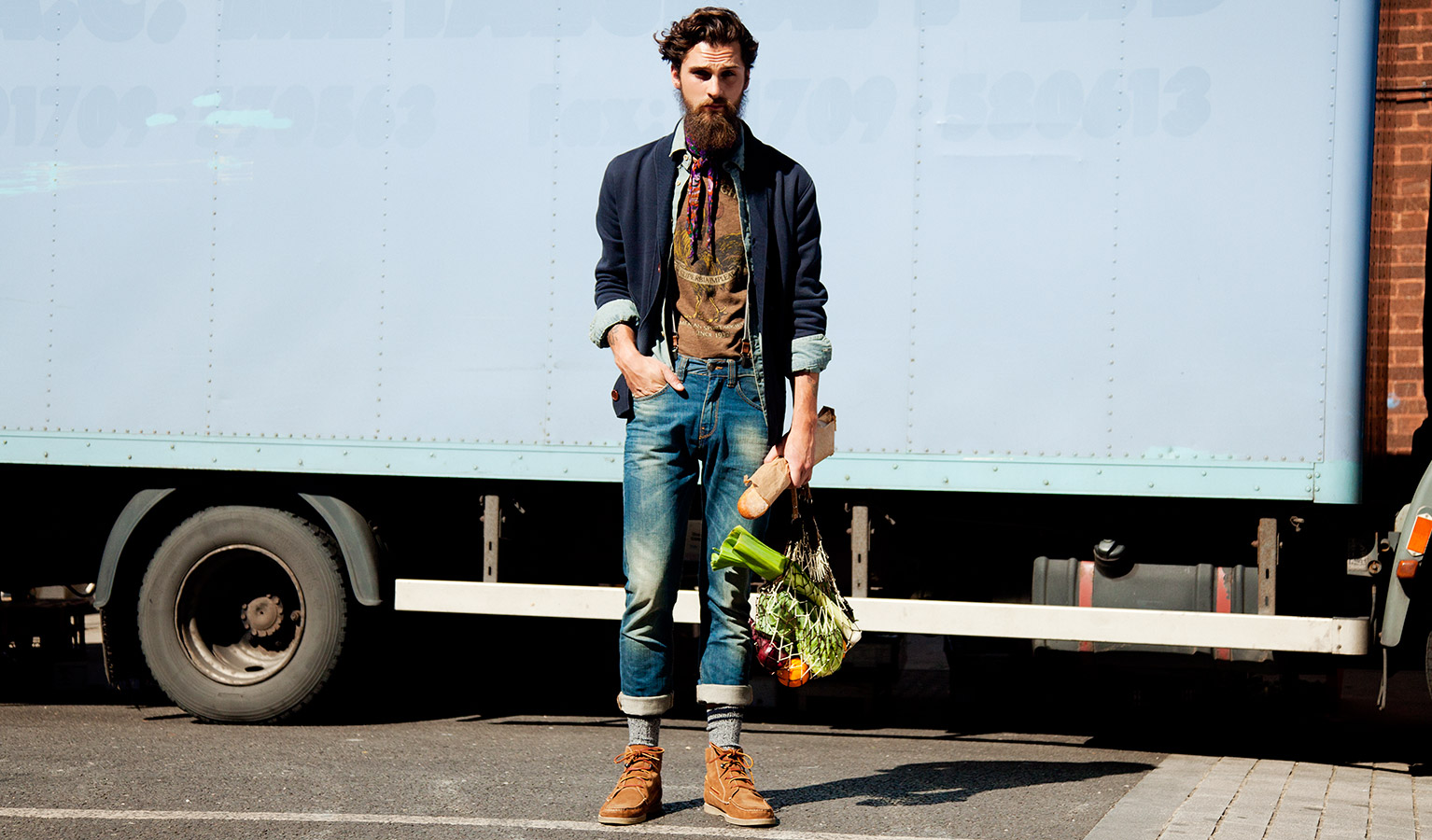 Look hipster homme